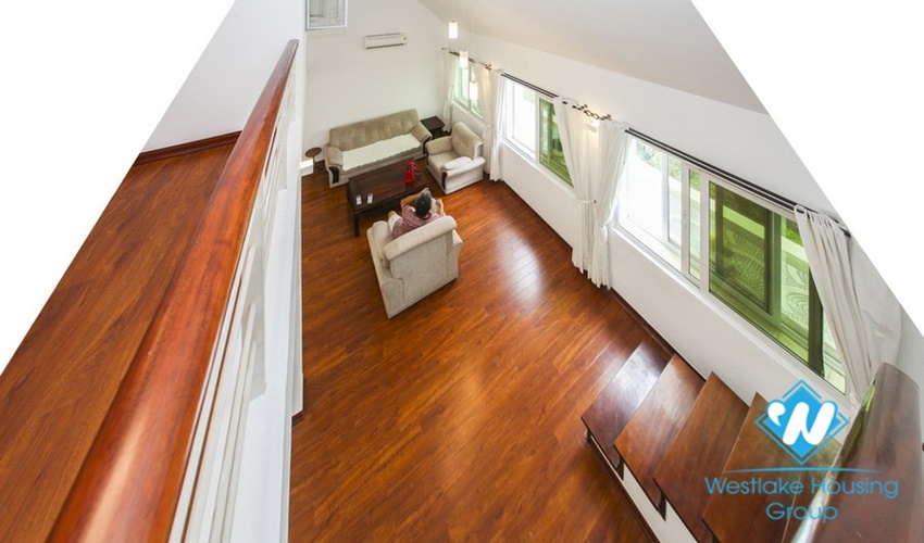 Beautiful and modern penthouse for rent in Ciputra, Tay Ho, Ha Noi